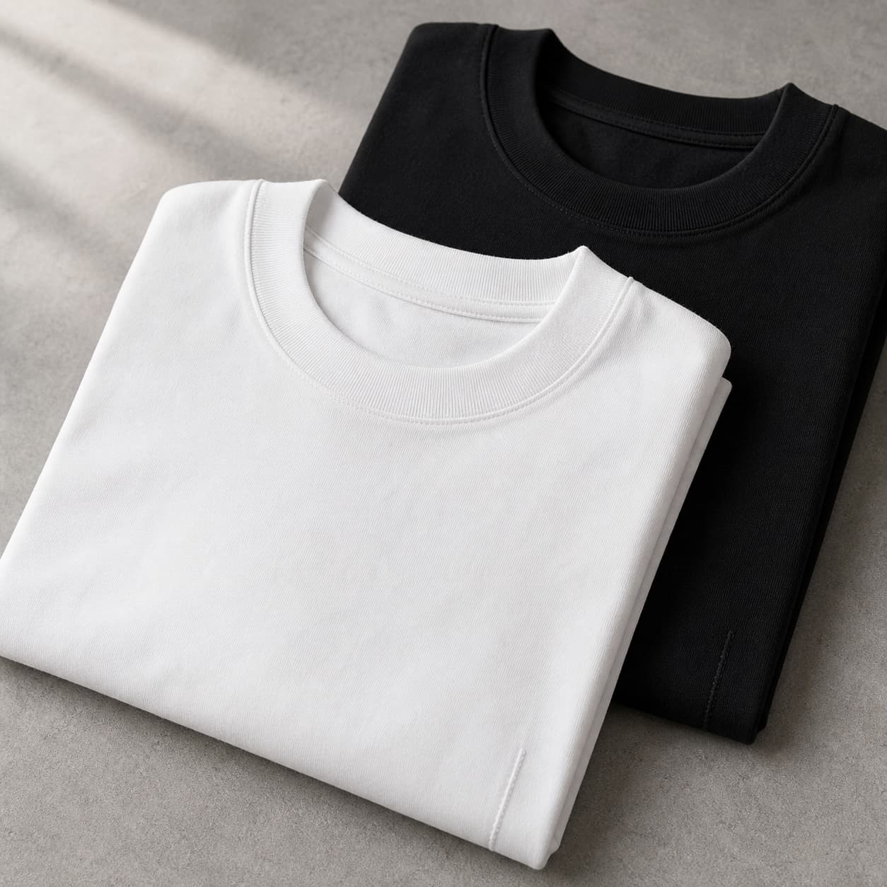 Core Tee heavyweight cotton and collar construction